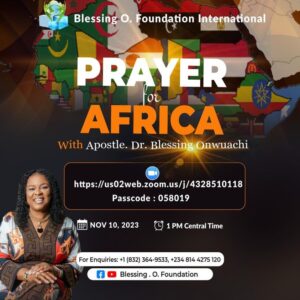 Read more about the article Prayer For Africa