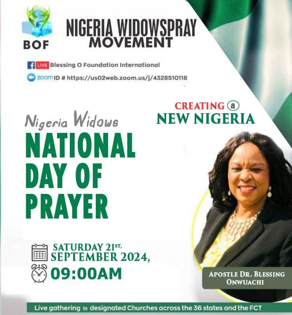 You are currently viewing National Day of Prayer in Nigeria WidowsPray Movement,